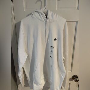 Nike Sportswear Club Men's Pullover Hoodie - White NWT XXL